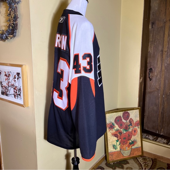 Philadelphia Flyers Size XL Hockey Jersey AUTOGRAPHED Martin Biron Reebok NEW - Picture 2 of 16